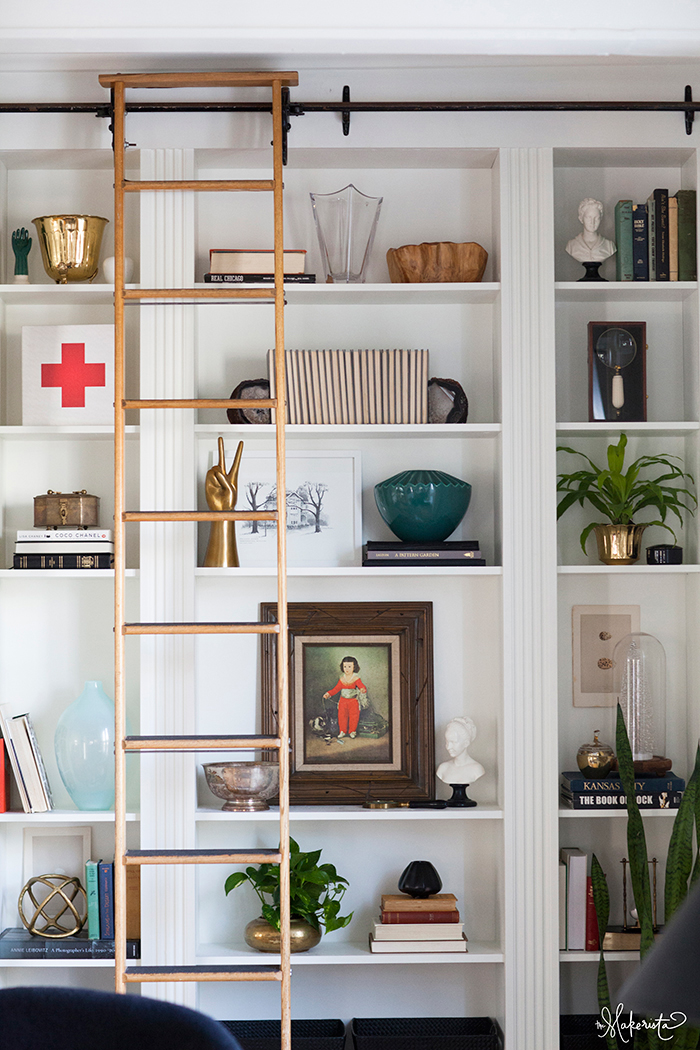 The-Makerista-Laura-Living-Room-Bookshelves-Ikea-Billy-Hack