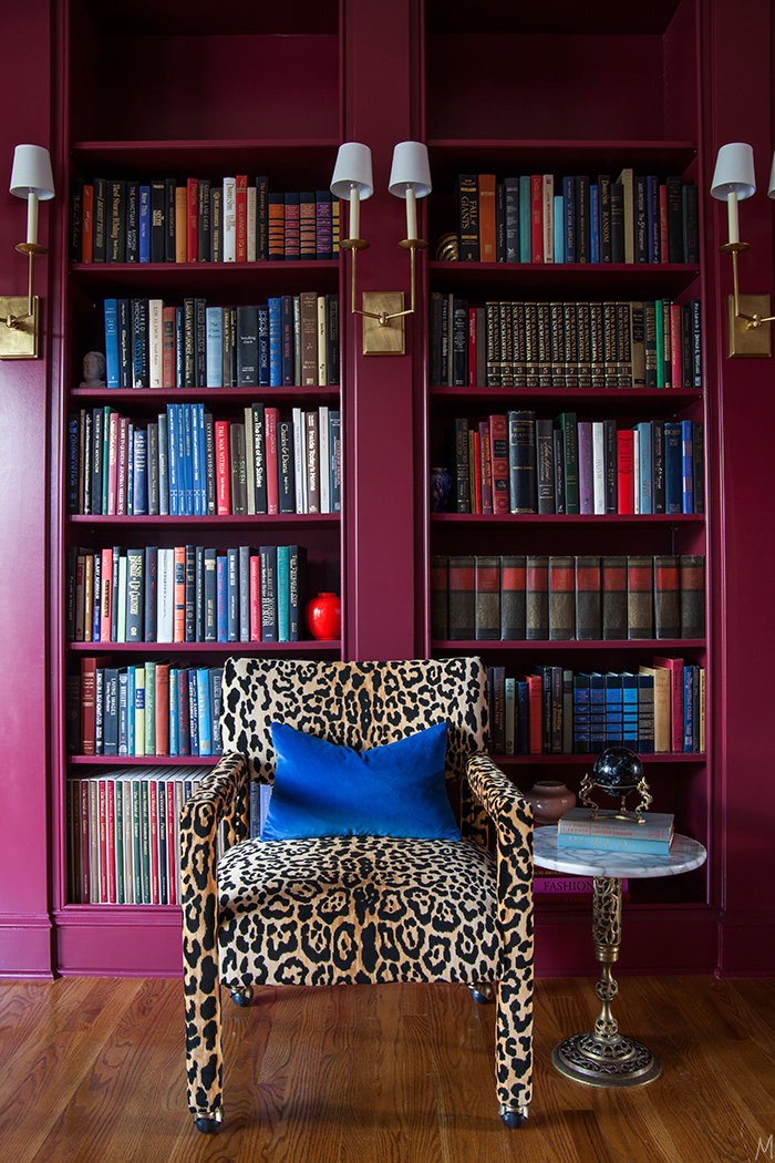 The-Makerista-Library-Burgundy-Leopard-Ladder-Books-Classic-IMG_5471